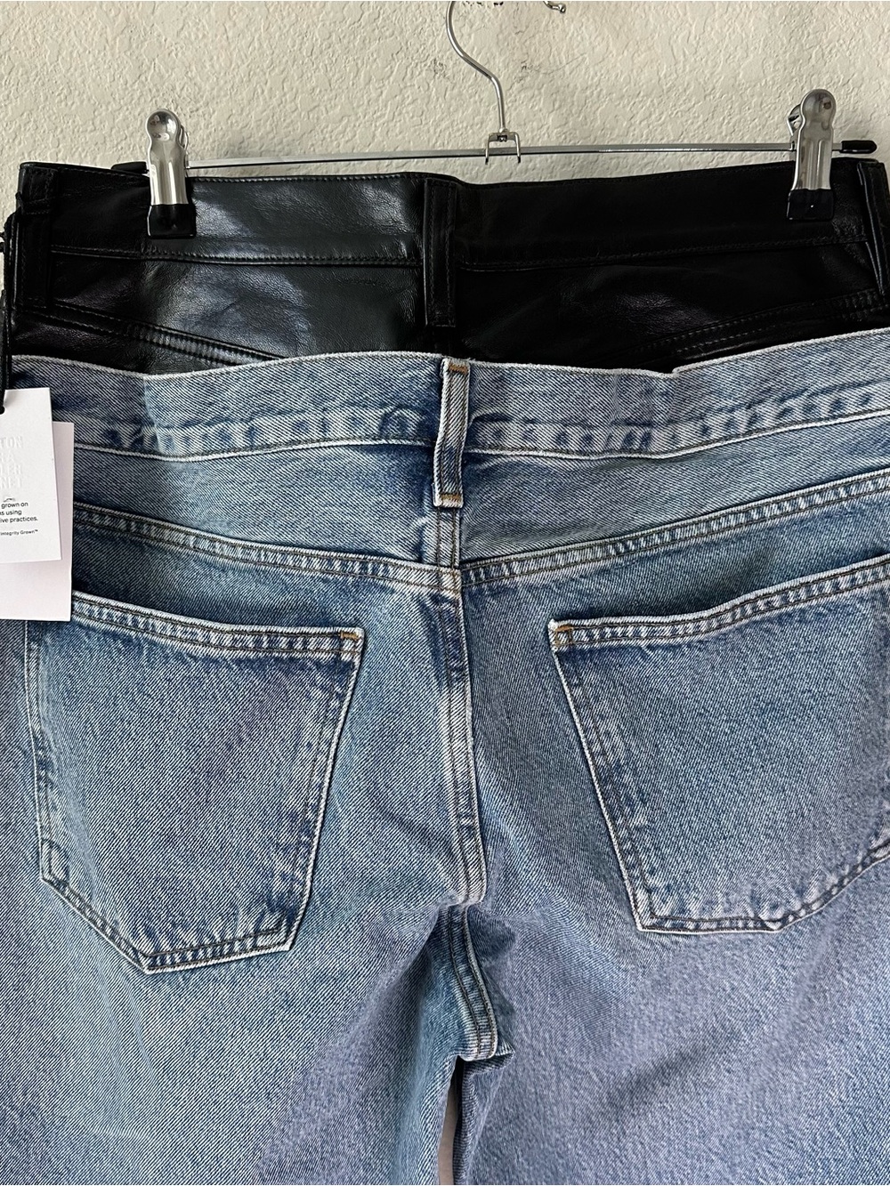 Agolde Elson High Rise Loose Jeans in Detox & Outbreak SZ 31 NWT - Picture 6 of 8